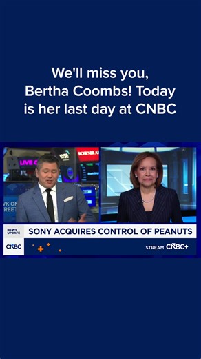 10K views · 169 reactions | Today is Bertha Coombs' last day at CNBC after more than two decades at the company. Thank you for everything, Bertha! Watch: cnb.cx/3KDcWfO | CNBC | Facebook