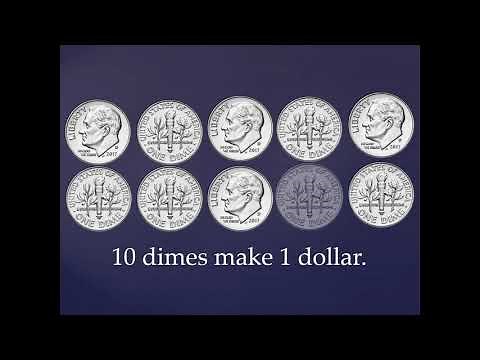 Grade 1: Saxon Math Lesson #45 Counting American Dimes