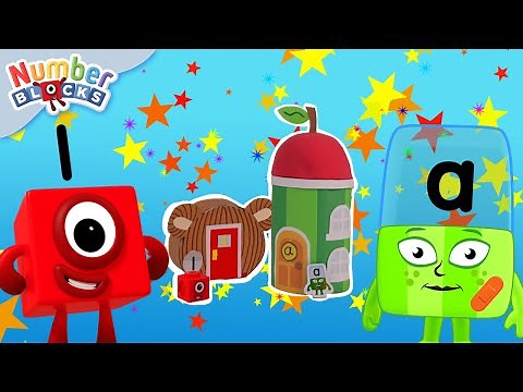 Numberblocks and Alphablocks Houses 🏡 | Kids' Makes | @Numberblocks