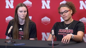 Nebraska Middle Blocker Rebekah Allick shares how her Huskers are staying focused through all the noise that comes with being ranked No. 1 and on a record-setting hot streak. 🏐 11 straight sweeps 🏐 34 straight sets won 🏐 20-0 (10-0 Big Ten) #cornhuskers #huskers #gobigred | NTV News