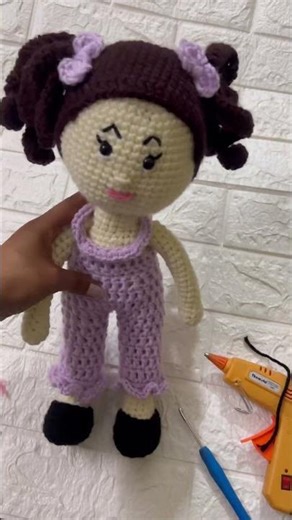 How to assemble doll #dailyvlog #crochet #gift #explore #tutorial #videoshort