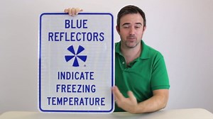 SmartSign "Warning - Honeybees Ahead" Sign | 24" x 24" 3M High Intensity Grade Reflective Aluminum