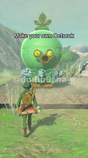 Make your own Octorok! Build tutorial included #zelda #tearsofthekingdom #totk #zeldatearsofthekingdom
