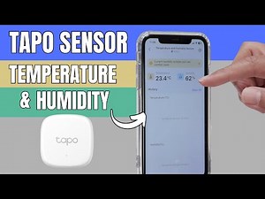 Tapo Smart Temperature & Humidity Monitor Setup - STEP-by-STEP