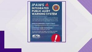 IPAWS, new warning system, to begin testing in Midland County