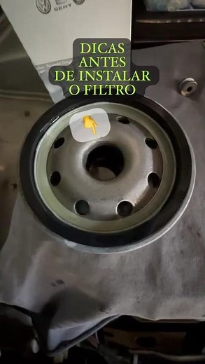DICAS ANTES DE INSTALAR FILTRO DE ÓLEO VW AP