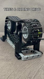 13K views · 381 reactions | Tires + Chains Drive #lego #technic #legotechnic #mechanism #mechanical #gearbox #gearing #transmission #engineering #diy #mechanicalengineering #legofan #legotechnicmoc | Bricks Master Builders | Facebook