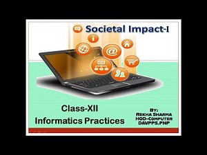 SOCIETAL IMPACTS of-I (XII-IP)