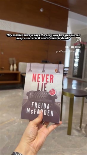 Never Lie by Freida McFadden #books #booktok #psychologicalthriller #booktubetbr #fantasy