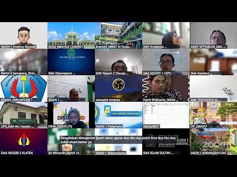 Webinar Sosialisasi Pengelolaan Manajemen E-Ijazah Tahun Ajaran 2025/2026