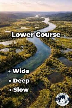 How Does a River Change from Source to Mouth? 🌊 Explained in 60 Seconds