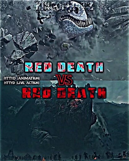 Red Death (HTTYD 2010) Vs Red Death (HTTYD 2025) #edit #howtotrainyourdragon #dreamworks #vsbattles