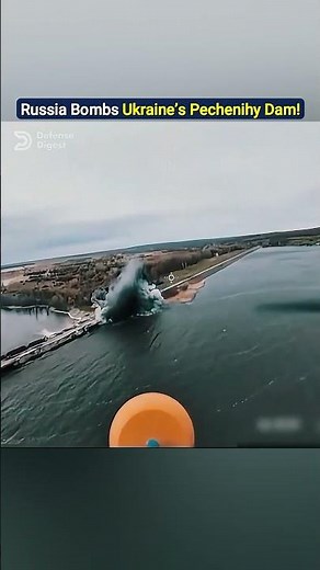 Russia Bombs Ukraine’s Pechenihy Reservoir!