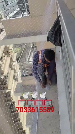 bird net installation video