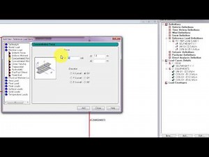 Mass Modeling of Plane structure for dynamic analysis in STAAD Pro