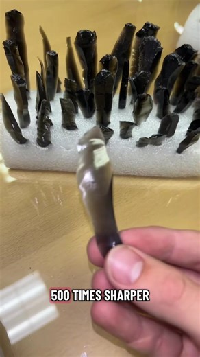 Exploring the Sharpness of Obsidian