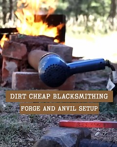 62K views · 1.2K reactions | Forge on a Budget: DIY Blacksmithing Setup | Black Bear Forge | Facebook