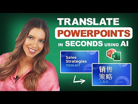 How to translate presentations with AI