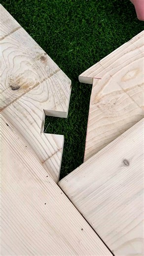 Smart trick for wood corner fitting | Magic Hands Creations
