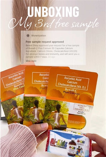 Unboxing My 3rd Free Sample