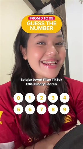 kenapa ga dari dulu semua visualisasi struktur data dibuat filter tiktok HAHAHAH 😣 #struktur #data #binary #search #it