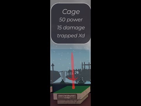 how to get cage in silly sword game