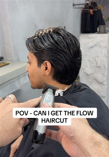 POV - CAN I GET THE FLOW HAIRCUT #pov #tutorial #hairstyle #ASMR #SATISFYING