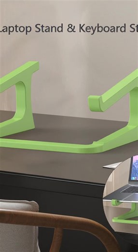 Computer stands are truly a lifesaver for your neck #stand #lifesaver #Tiktok #Tiktokshop