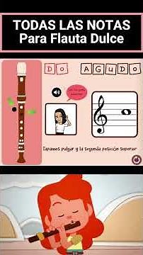 Nuevas notas para flauta dulce Fácil y completo #flauta #escola #flautadulce #escuela