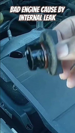 Unlocking engine secrets!! use oil cap to diagnose engine problems for internal leaks
