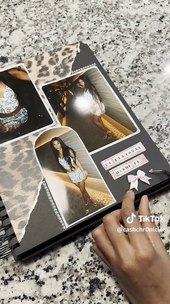 Create a Dainty Scrapbook Page Together