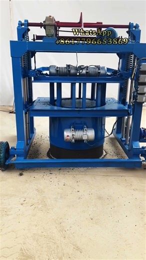 Cement Pipe Making Machine Cement Round Pipe Forming Machine Equipment Cement Well Ring Machine