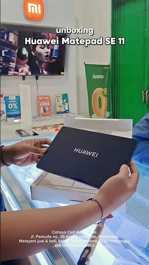 Unboxing tablet Huawei Matepad SE 11 #matepadse11 #huaweimatepad #cahayacellambarawa #ambarawa