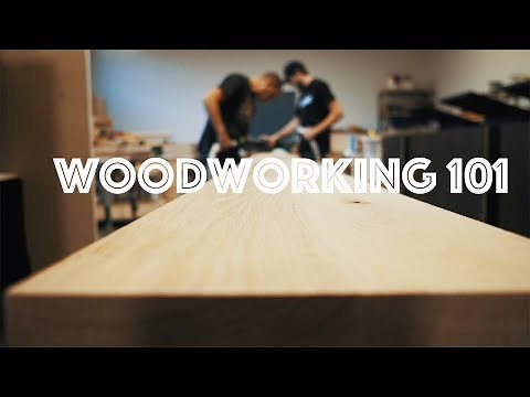 WOODWORKING 101-SANDING | WATER POPPING | RUBIO