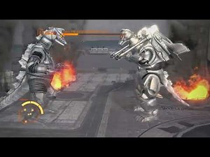 GODZILLA PS4 : Super MechaGodzilla King of Kaiju mode