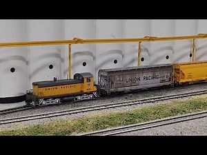 WKR N-scale Layout Update: New BLI EMD SW-7 switcher