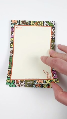 Postage Stamp Notepad - Etsy