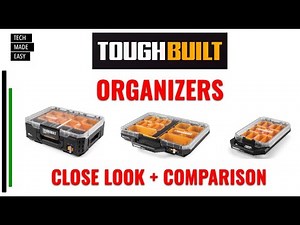 ORGANIZERS Toughbuilt StackTech Organizers compared