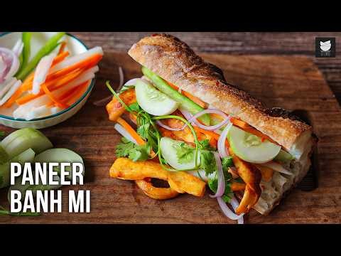 Try This Vietnamese Sandwich | How to Make Paneer Banh Mi | Healthy & Easy Snack Idea | Chef Varun