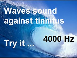 10 minutes waves at 4000 Hz as sound therapy for tinnitus