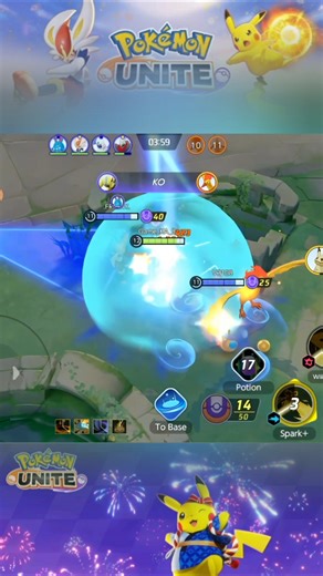 Zeraora vs Fire Legendery 🔥 #pokemon #pokemonunite #gaming