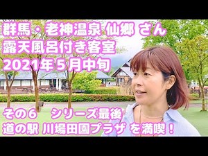 ⑥群馬・老神温泉 仙郷さん 露天風呂付き客室 2021年５月中旬 その５シリーズ最後 Japan, Gunma, Oigami, Senkyo, private onsen, spring.