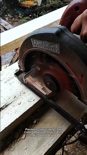 Smart Carpentry Trick: Perfect Wood Slot Cutting with Circular Saw (Fast & Precise!)