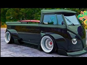 Best of the classic volkswagen pickup truck modified/customized