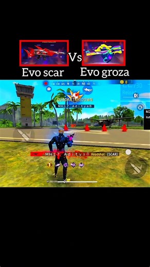 EVO SCAR vs EVO GROZA 😱 | Which One Is OP?