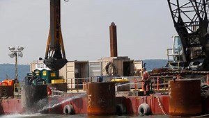 Challenging foundation work on TZ enters new phase