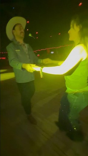 When the dance floor lights hit