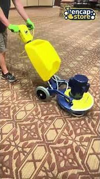 Low Moisture Carpet Cleaning with the Cimex