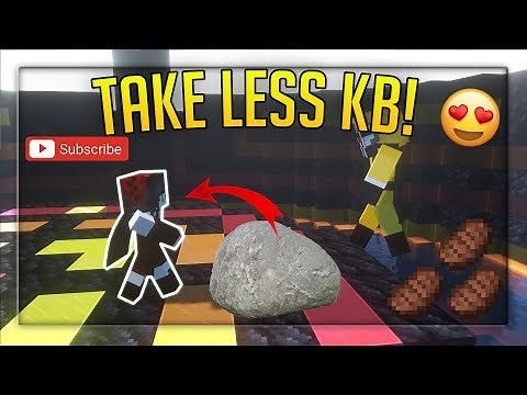 (April Fools) TAKE LESS KNOCKBACK FOR PVP! How to Reduce KB for Minecraft! (Tutorial)