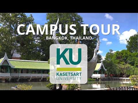 Bangkok's biggest University has it all!! Kasetsart University Campus Tour